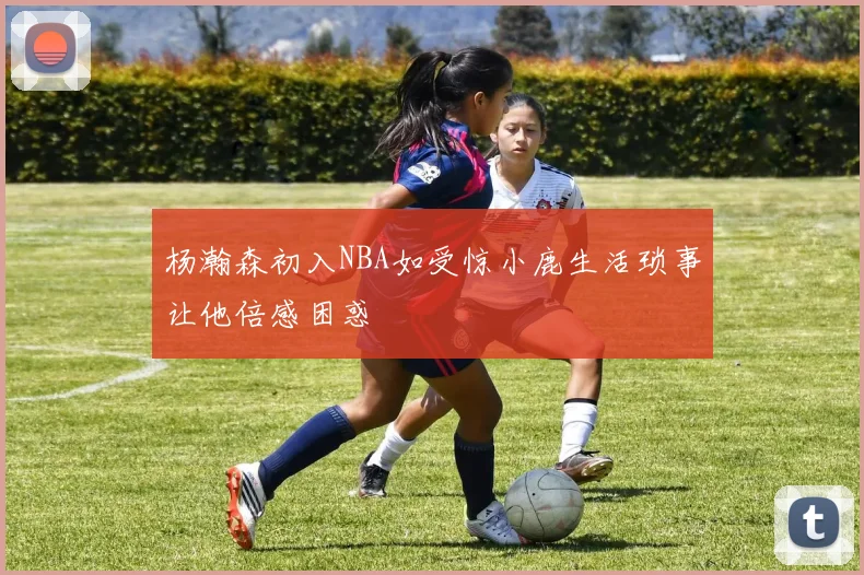 杨瀚森初入NBA如受惊小鹿生活琐事让他倍感困惑